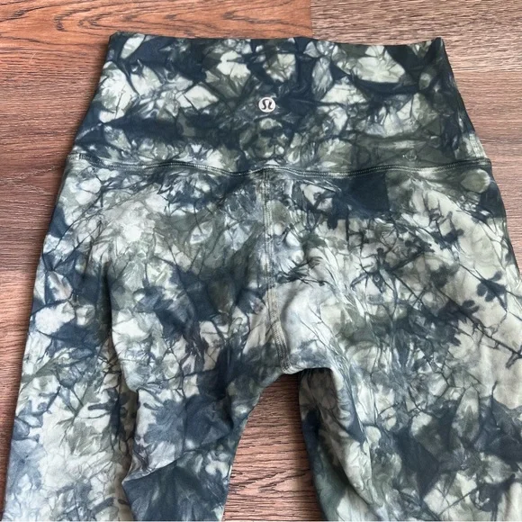 Lululemon Wunder Under Hi-Rise Tight *Luxtreme 28" Misty Moss Sea Steel - Picture 9 of 13